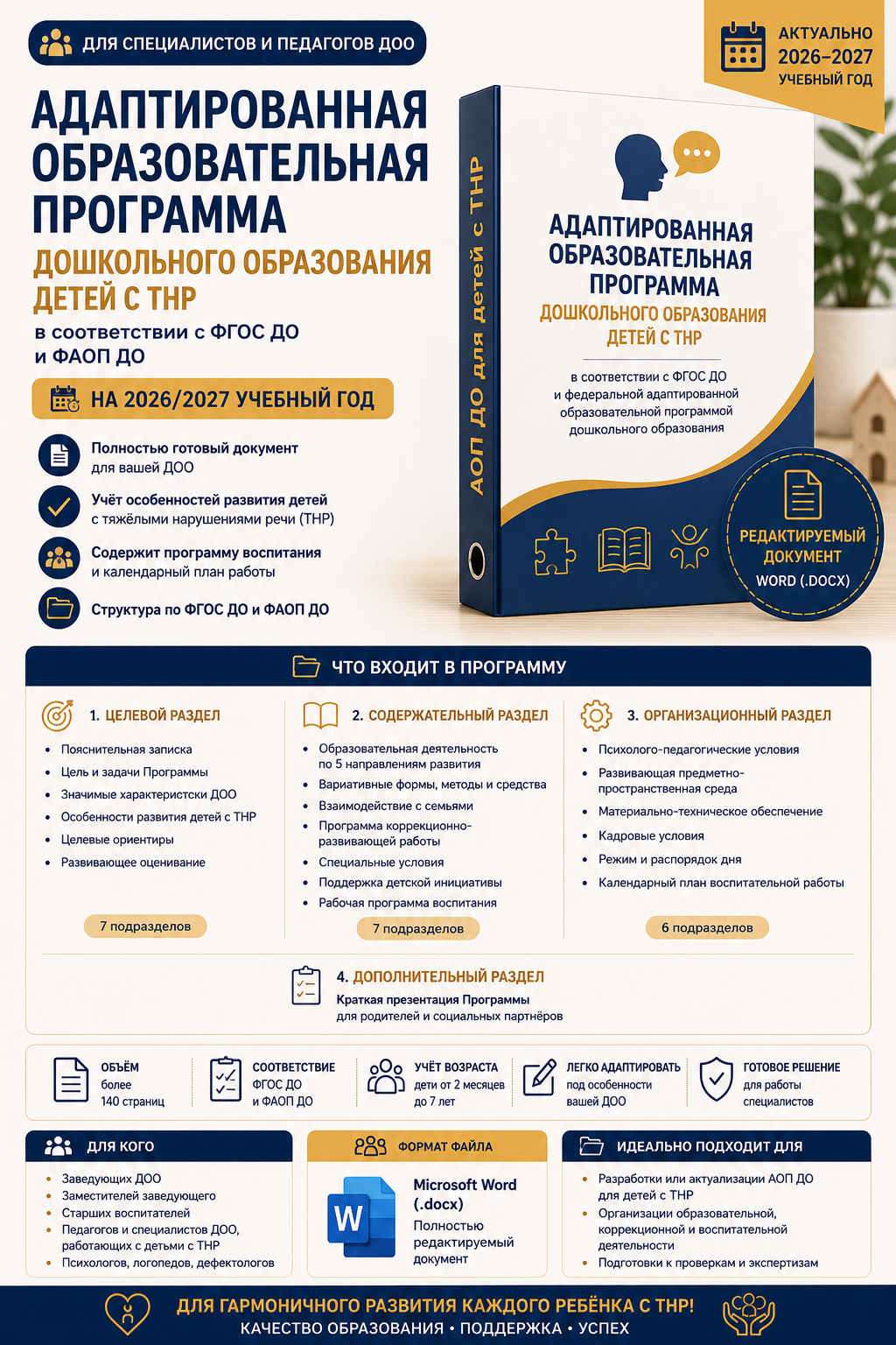 АОП ДО ТНР